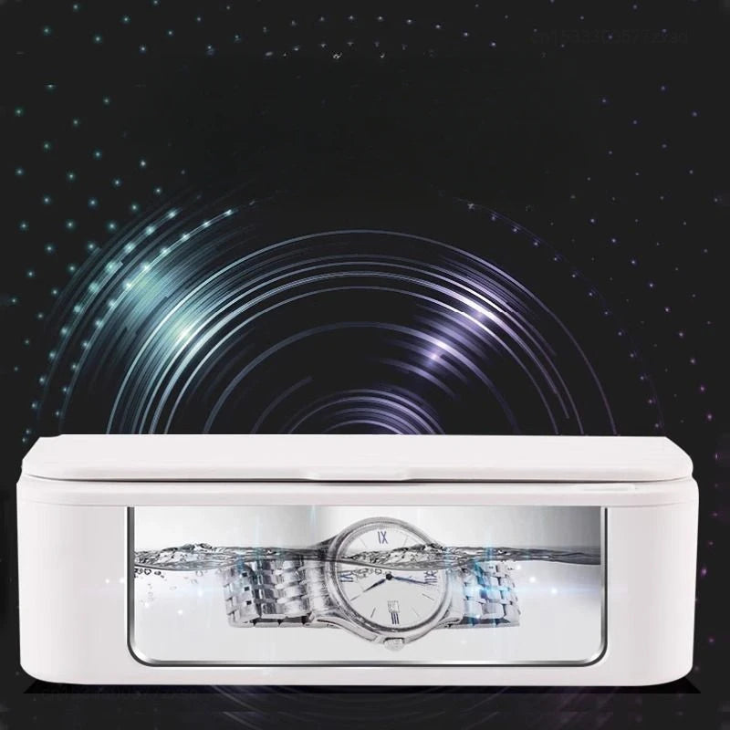 New Xiaomi EraClean Sterilization Ultrasonic Cleaner Ultrasonic Bath Jewelry Glasses Cleaning Machine Ultrasound Jewelry Cleaner