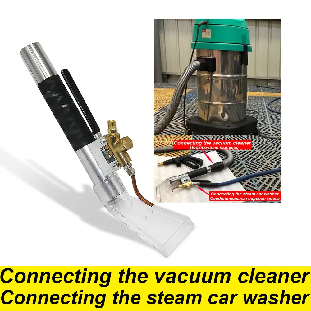 Automobile Vacuum Cleaner Head Dual Purpose Of Connecting Vacuum Cleaner And Steam Car Washer Car Steam Washing