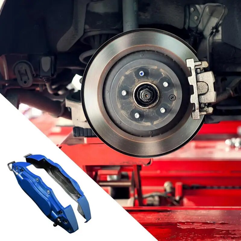 Car Disc Brake Caliper Covers Car Universal Disc Brake Caliper Fake Covers For Left And Right Automobile Brake Kit Accessories