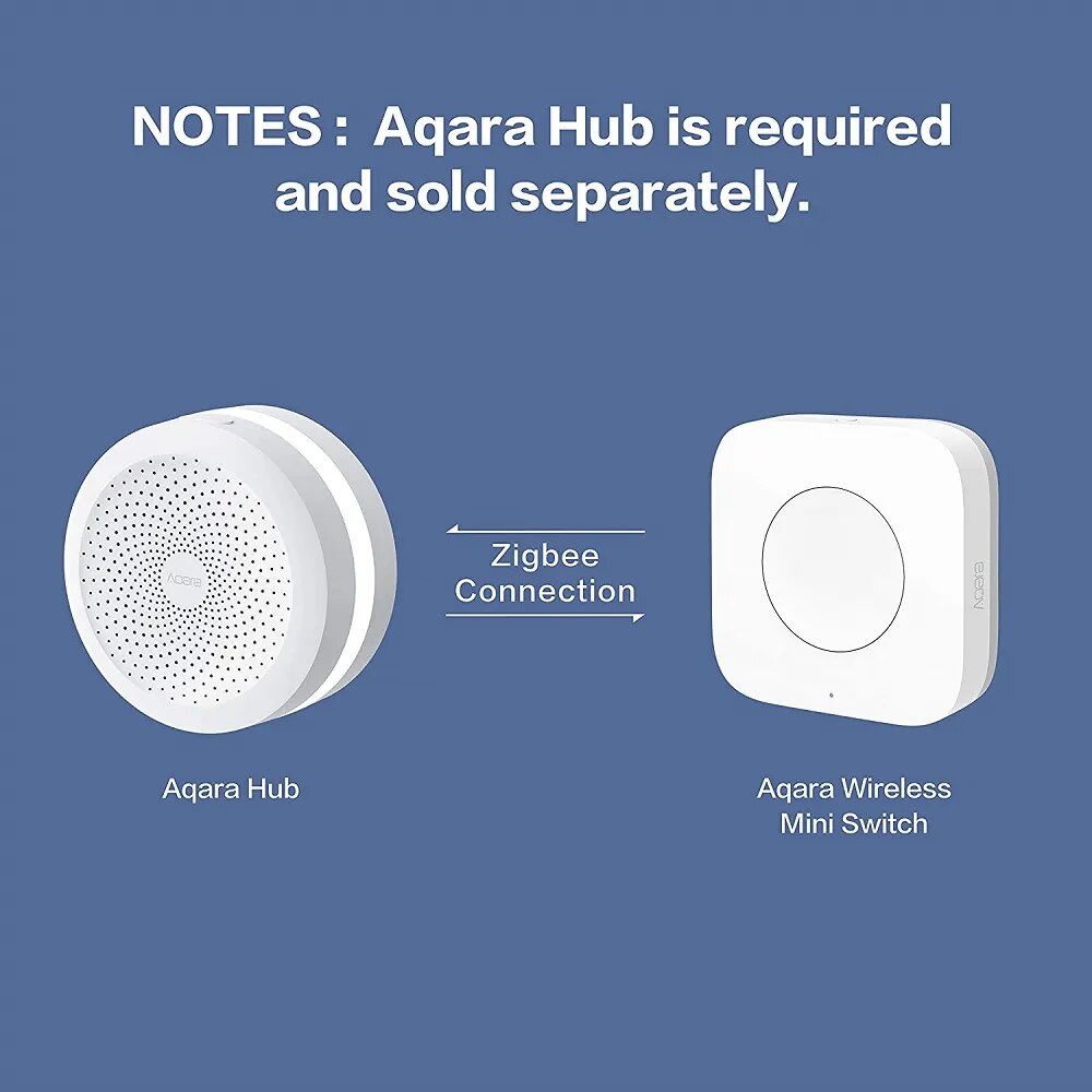 Aqara Wireless Mini Switch Zigbee Sensor One Key Control Button Smart Remote Control Home Automation for Xiaomi Mi Home Homekit