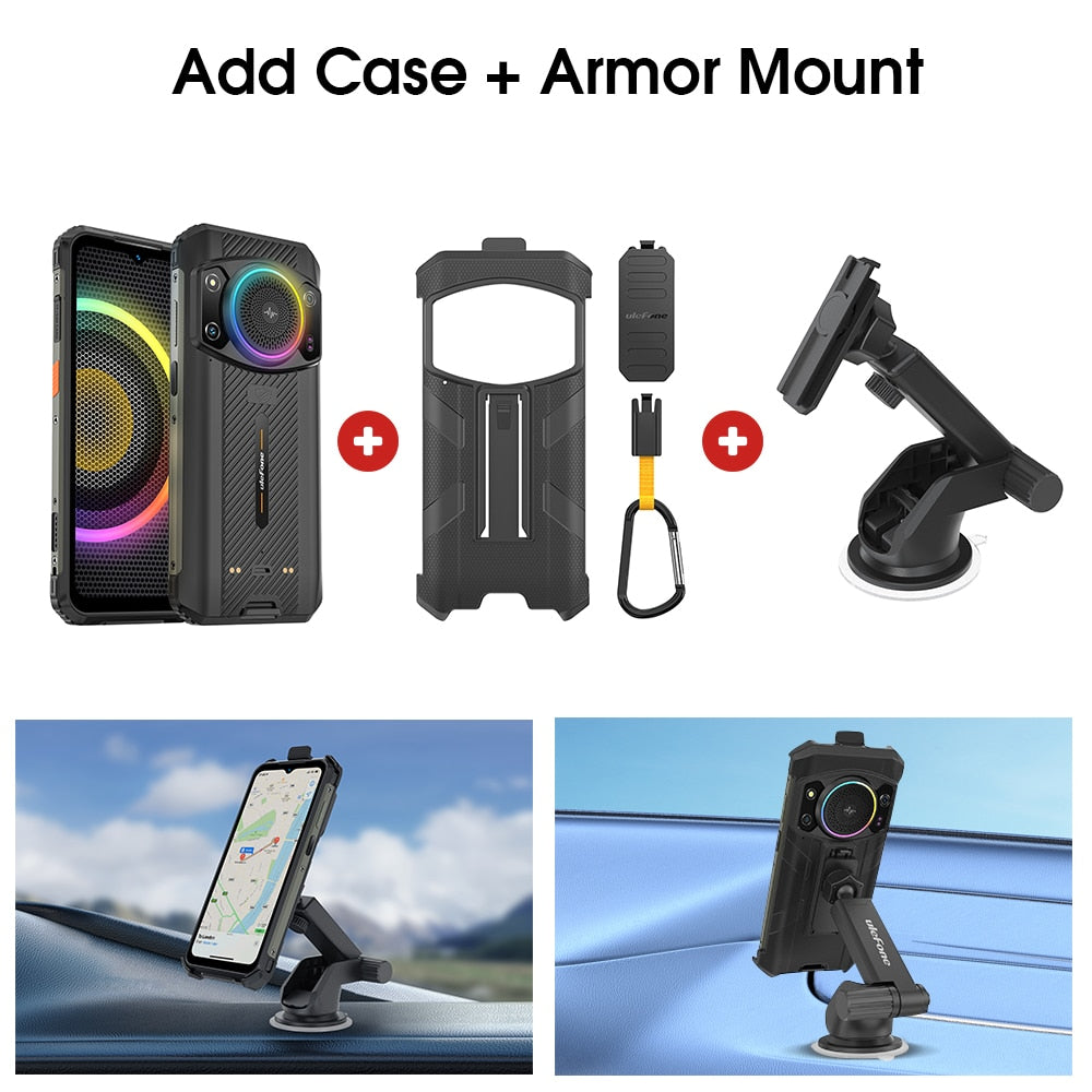 [World Premiere]  Ulefone Armor 21 Rugged Phone 16GB RAM 256GB ROM Smartphone Android 13 G99 moblie phone 64MP 9600mAh Global