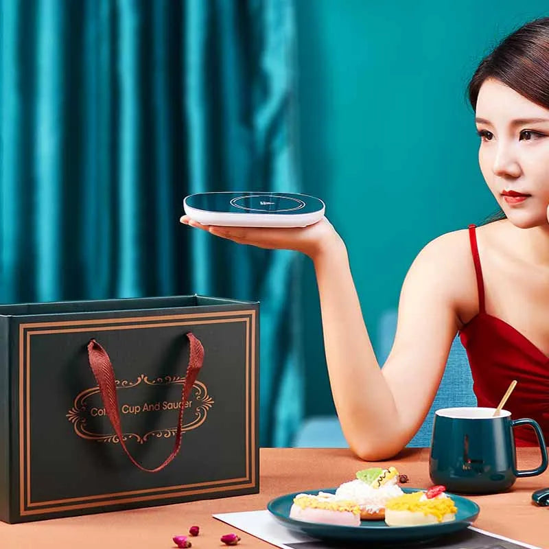 Z5 Electric Coffee/Mug/Cup Mat/Warmer Heating Pad USB for Home Office Milk Tea Auto-off Gift Electric Kettle Home Appliances