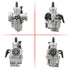 NIBBI Carburetor For 50cc To 350cc 2T 4T Engine PE Flange Motorcycle Carburetors For GY6 YAMAHA JOG SUZUKI HONDA Atv Pitbike