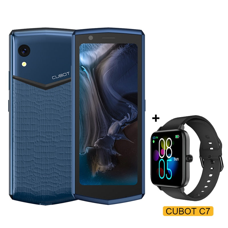 Cubot Pocket 3, 4.5-Inch Mini Smartphone, Helio G85,Octa-Core, NFC, 4GB RAM, 64GB ROM, 3000mAh, 20MP Camera, Dual SIM 4G Phone