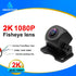 SMARTOUR 1920x1080P 720P Car Rear View Camera Fisheye Lens 2K Full HD CCD AHD Night Vision Vehicle Reversing Front Cameras