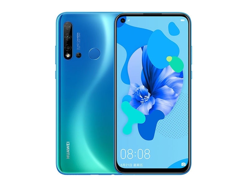Original HUAWEI Nova 5i Smartphone Android 6.4 inch 24MP+24MP Camera 8GB 128GB Cell phone 4G Google Play Store Mobile phones