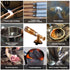Portable Welding Torch Gas Burner Flame Gun High Temperature Brass Copper Gas Torch Brazing Solder Propane Welding Plumbing