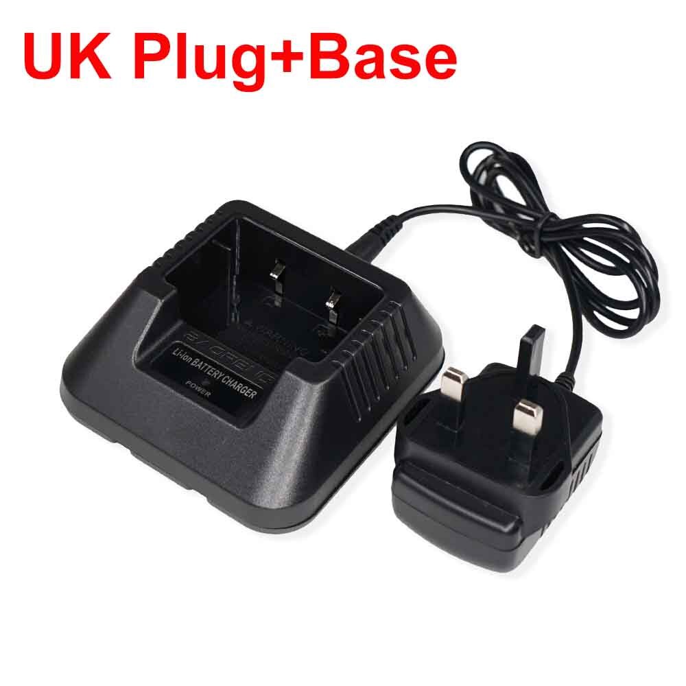 Original Baofeng UV-5R EU/US/UK/USB/Car Battery Charger Two Way Radio UV5R DM-5R Charger Baofeng Walkie Talkie UV-5R Accessories