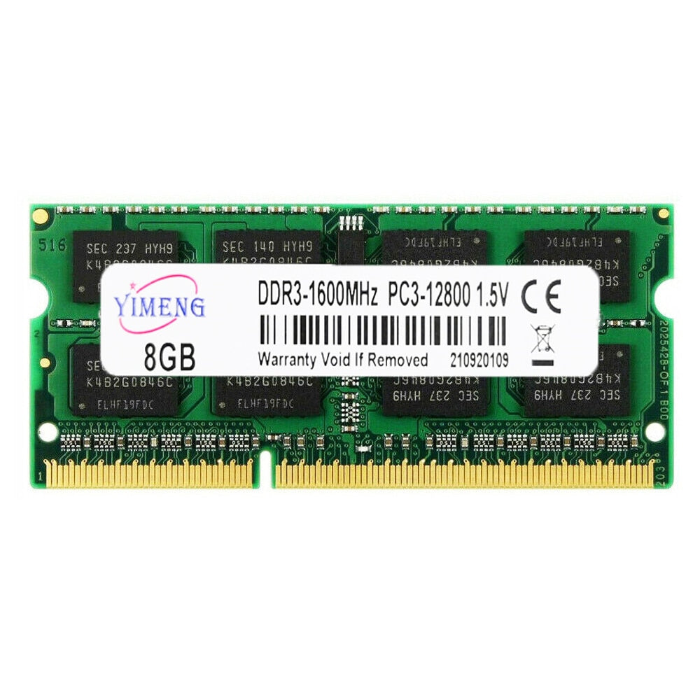 DDR3 8GB 4GB 16GB laptop Ram 1066 1333 1600 MHZ PC3 8500 10600 12800 1.5V 2RX8 DDR3L 204pin Sodimm Notebook RAM memory