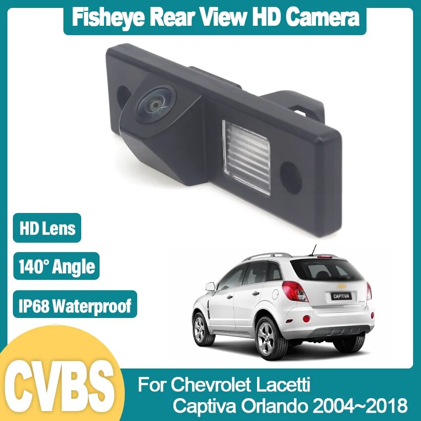 140 Degree 1080x720P HD CCD Night Vision Special Vehicle Rear View Camera For Chevrolet Lacetti Captiva Orlando 2004~2018 Car