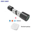 Smart Cylinder Lock Tuya 70mm Electronic Bluetooth APP Remote Biometric Fingerprint Lock Anti-Theft Security Home Door Lock