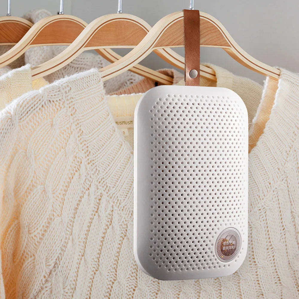 Portable Mini Cycle Silent Home Air Dryer Bedroom Small Moisture Absorber Wardrobe Shoe Cabinet Indoor Dehumidifier Desiccant