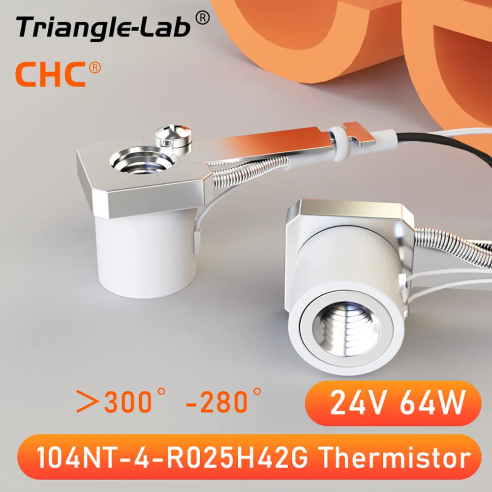 TriangleLab CHC® KIT Ceramic heating core quick heating mini for ender 3 V6 hotend CR10 CR-10 CR-6 SE mk3s 3d printer hotend