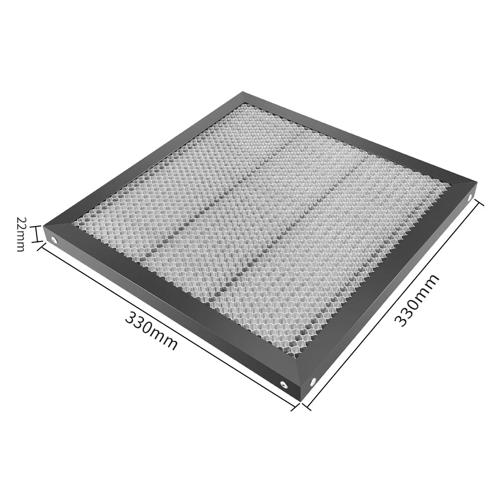 Laser Cutting Honeycomb Working Table Board Steel Panel Platform for CO2 Diode Laser Engraver Cutting Machine 330x330 400x400mm