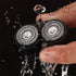 Men's Double Floating Head Electric Shaver USB Rechargeable Dry Wet Beard Shaving Machine Hair Trimmer Face Razor Waterproof
