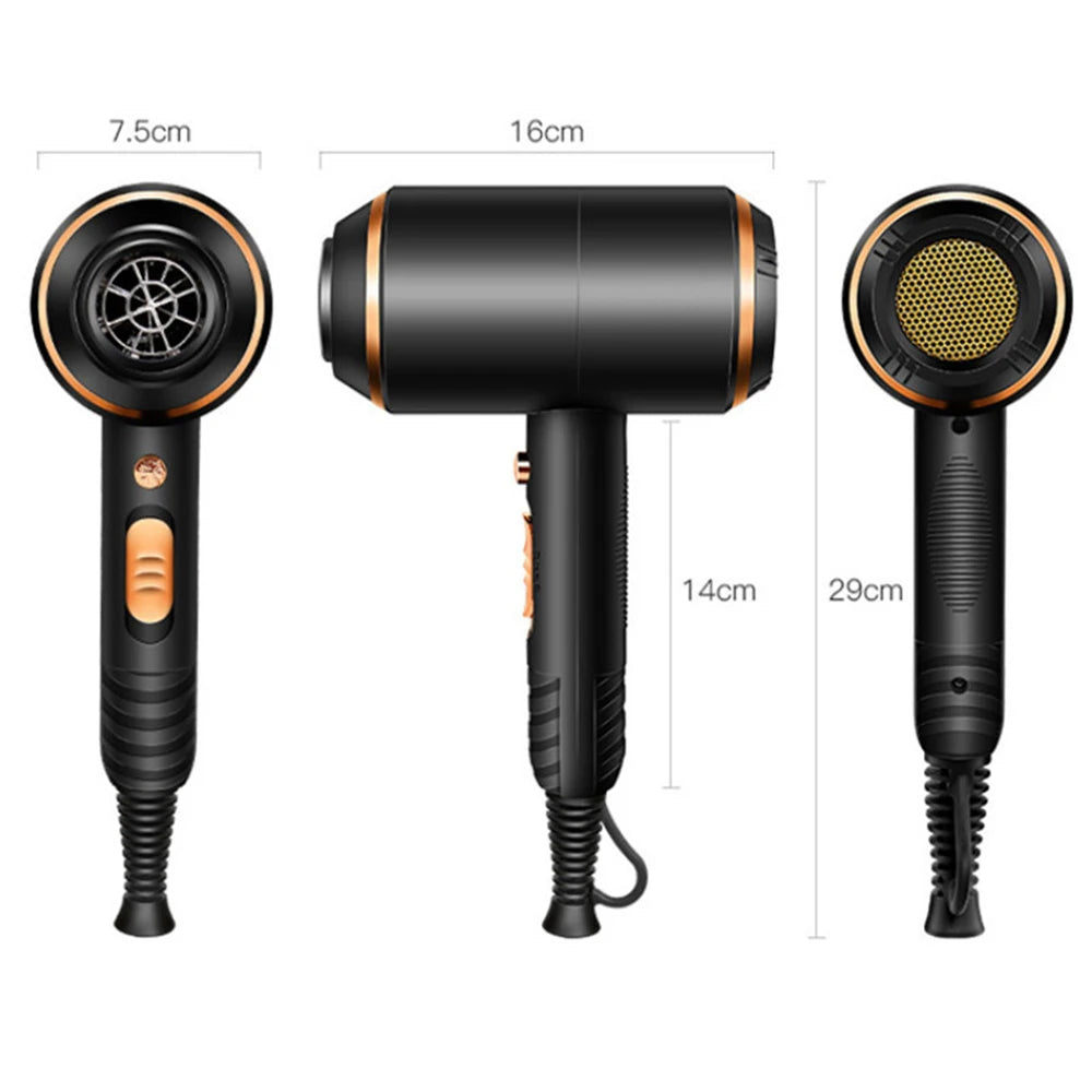 Ionic Hair Dryer 4000W Powerful Professional Electric Blow  Hairdressing Equipment Hot/cold Air Hairdryer Barber Salon Tool