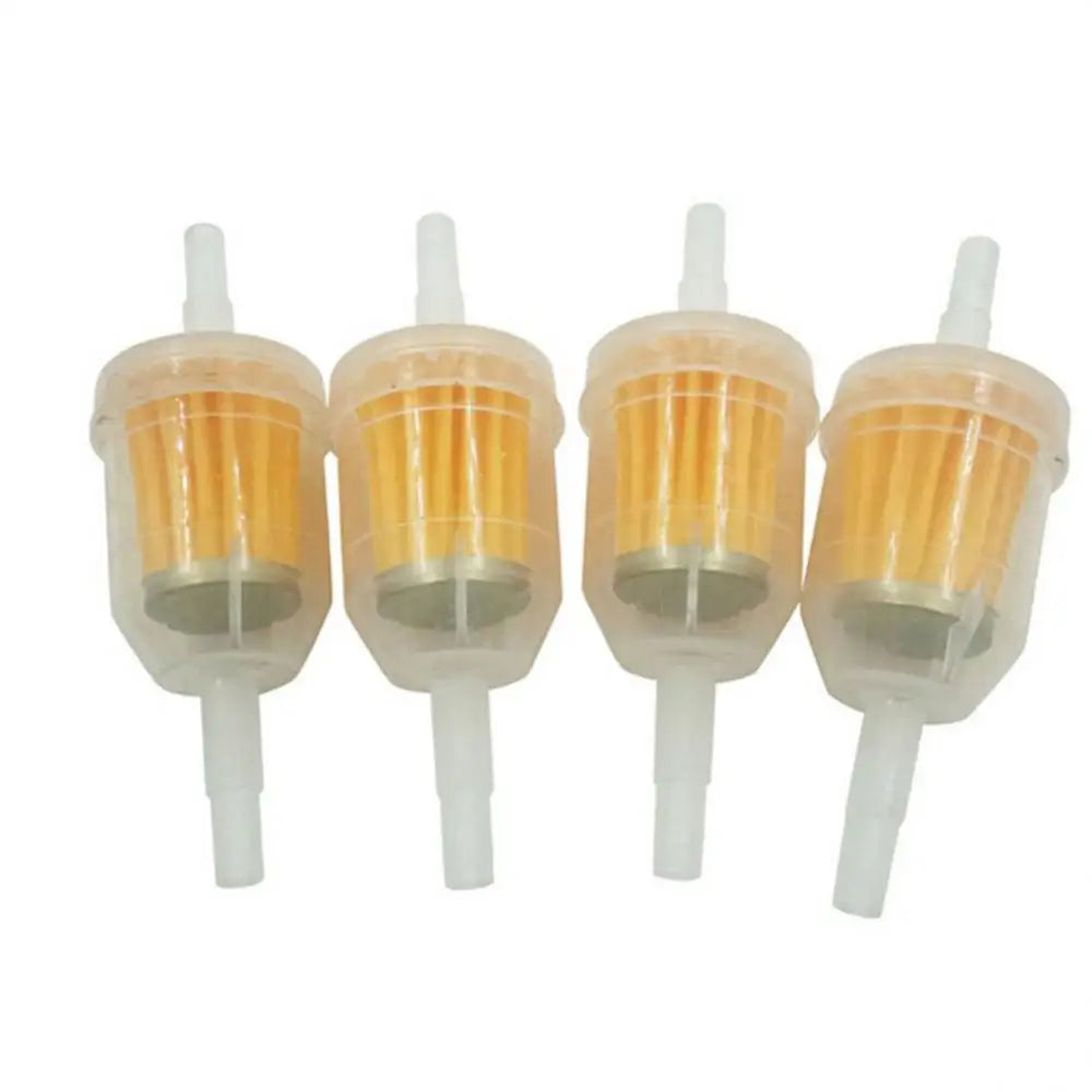 5PCS Universal Inline Gas/Fuel Filter 6MM-8MM 1/4" For Lawn Mower Small Engine Auto Accessories Air Intake & Fuel Delivery