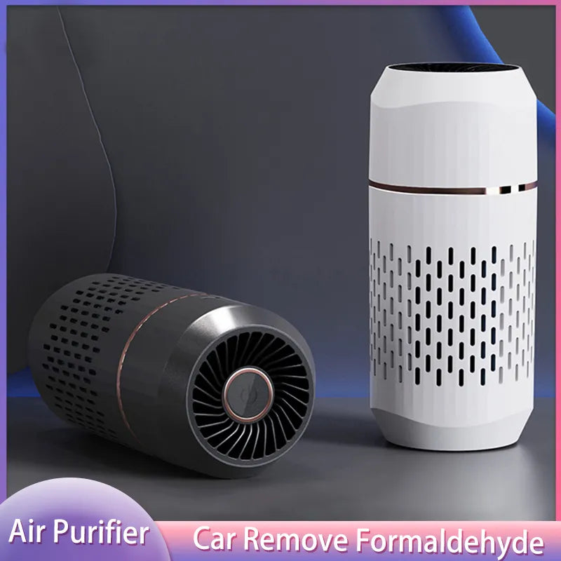 New Xiaomi Youpin Air Purifier Car Negative Ion Generator Remove Formaldehyde Deodorizer Smoke Washer Vehicle Air Cleaner Home