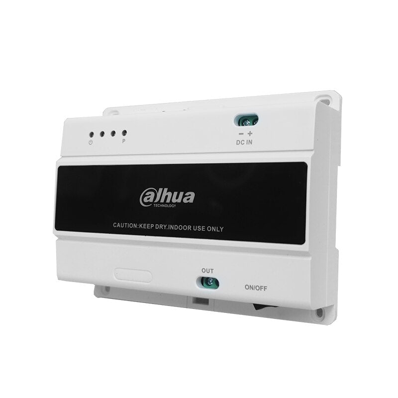Dahua 2-Wire Switch DC48V 1A–3A Power Supply For 2-Wire IP Video Intercom Doorbell Indoor Monitor VTO2202F-P-S2 VTH2621GW-WP etc