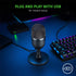 Razer Seiren Mini USB Condenser Microphone for Streaming Gaming on PC Pro Recording/Precise Supercardioid Pickup Pattern Mic