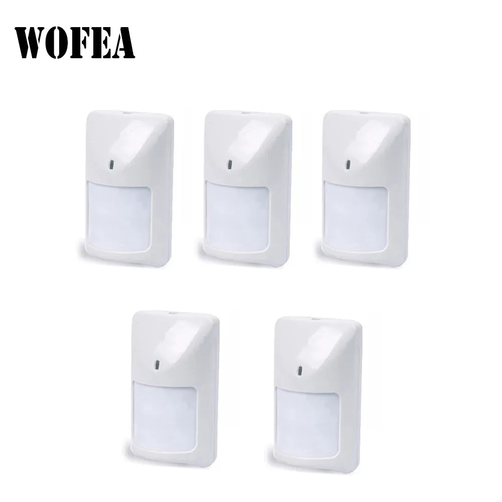 Wofea Wired  PIR Sensor Infrared Motion Detector With NO NC Output 12V For Home Alarm System