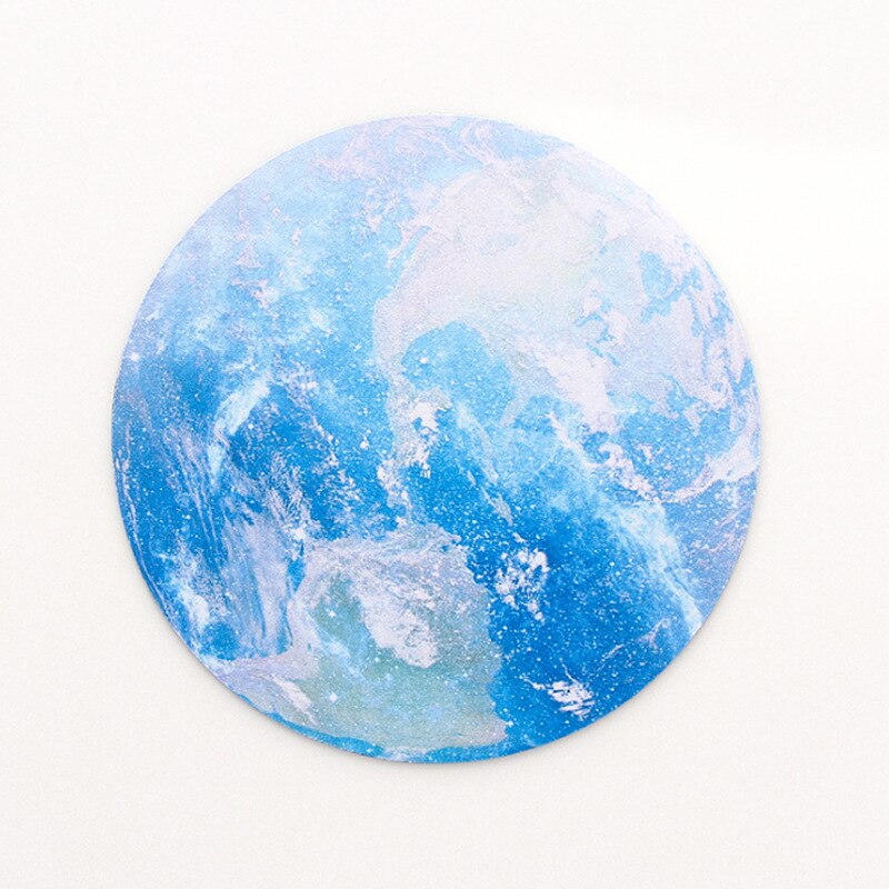 Kawaii Round Celestial Mouse Pad Soft Mat for Game Computer Cap Desk Mat Pads Non-Slip Rubbe PC Waterproof Office Mouse Pad