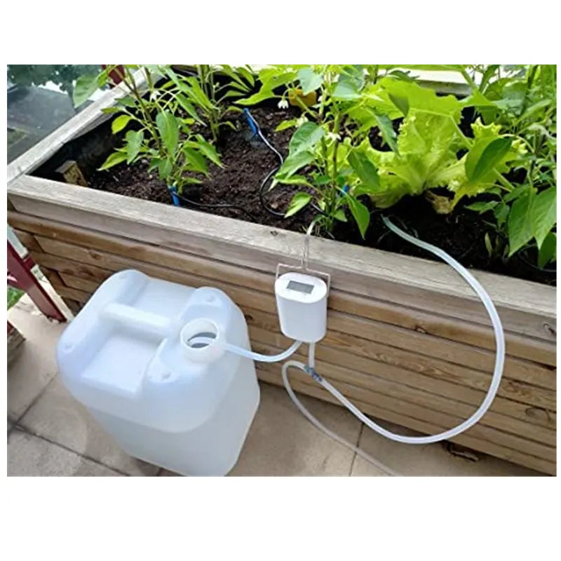 2/4/8 Head Irrigation Device Automatic Watering Pump Controller Flowers Plants Home Sprinkler Drip Pump Timer System Garden Tool