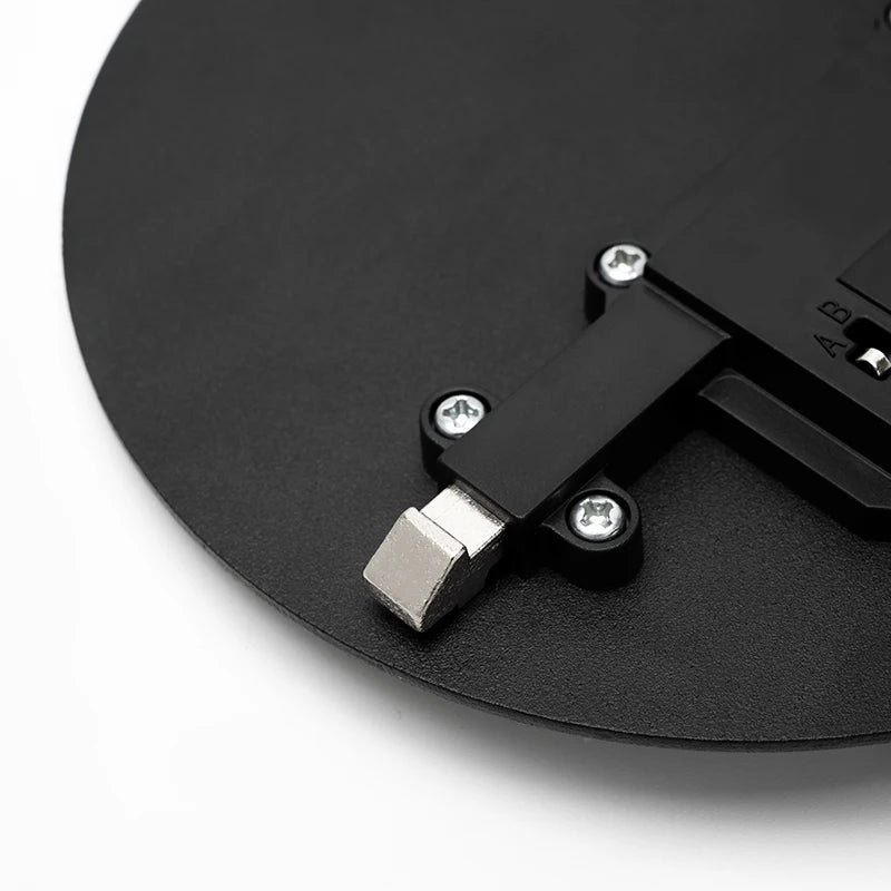 Latest Round Aluminum Alloy Password Key Safe Box for Outdoor Use with Theft-Proof Function and Wall Mounting Design