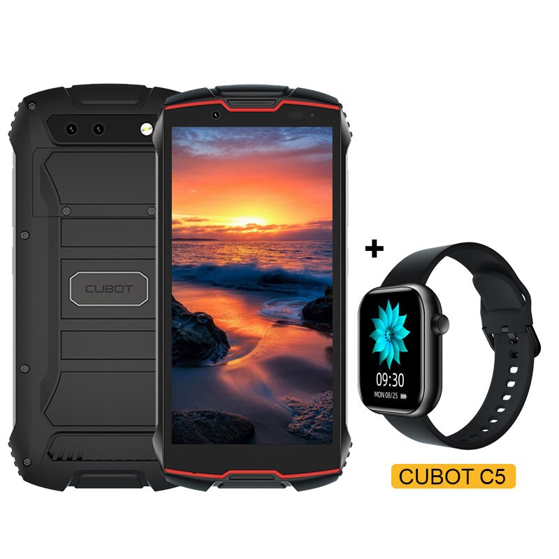 Cubot 4-Inch Waterproof Mini Smartphone, KingKong MINI2 Pro, Octa-Core, 4GB+64GB(128GB Extended),Dual SIM, 3000mAh,GPS, Face ID