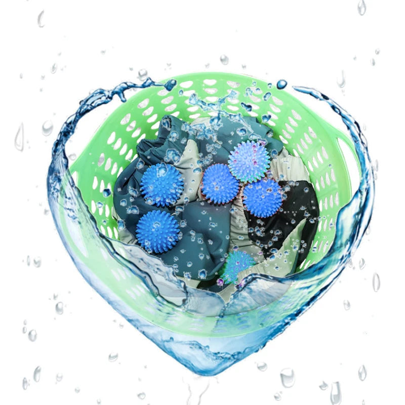 Softener Ball Quick Drying Tumble Dryer Ball Clothe Softening Laundry Ball Energy Saving PVC Reusable Clothes Cleaning Tool 1Pcs