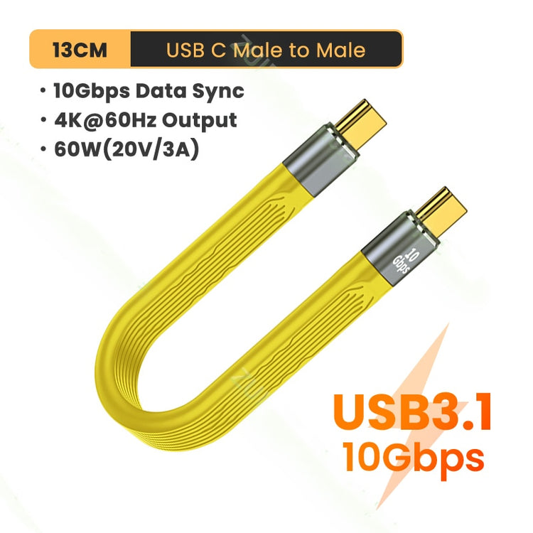 USB 4.0 Gen3 40Gbps Thunderbolt 3 Data Cable PD 100W 5A Fast Charging USB C to Type C Cable 4K@60Hz Cable USB Tipo C Data Cabel