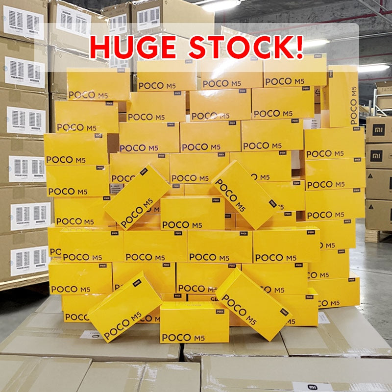 【World Premiere】POCO M5 Global Version Smartphone 64GB/128GB NFC MTK G99 Octa Core 90Hz 6.58" Display 50MP Camera 5000mAh