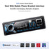 BINWEI Car Radio MP3 Player Fm Radio Car Bluetooth Car Stereo Audio Receiver 1 Din Multimedia Player 12V Aux Input SD/TF/USB