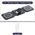 REMAX 15W Magnetic Wireless 14 Charger for Iphone 14promax 13 12  Apple Airpods Pro iWatch Portable Foldable Fast Charging Dock