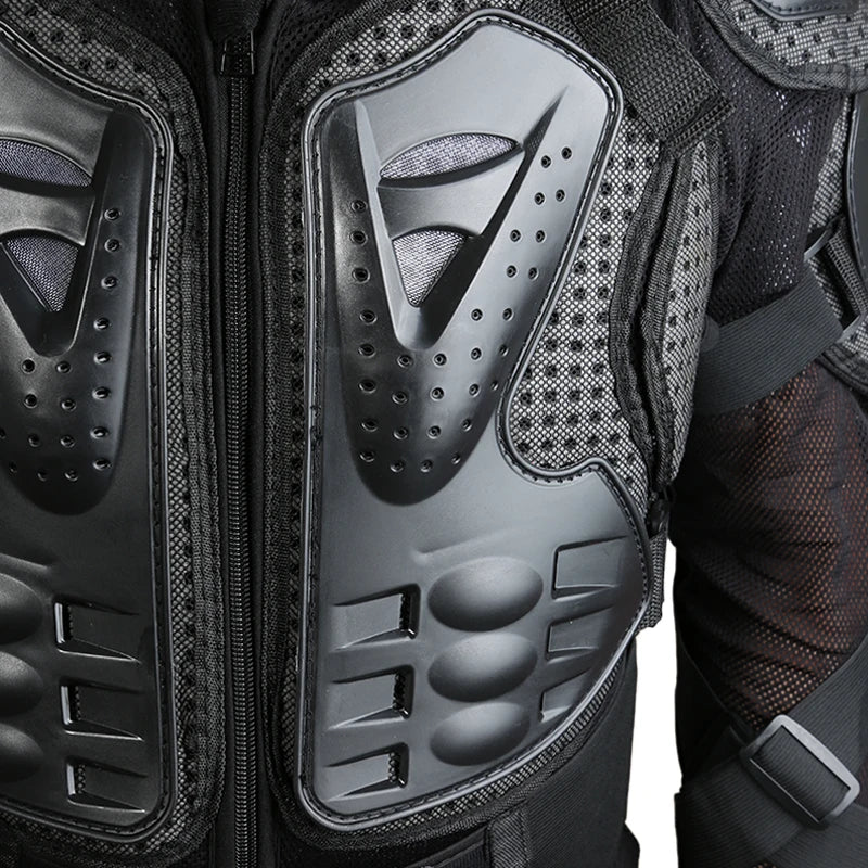 Men Body Armor Motorcycle Armor Durable Motorcycle Protective Armor Portable Universal Motorcycle Body Armor Sports Motor