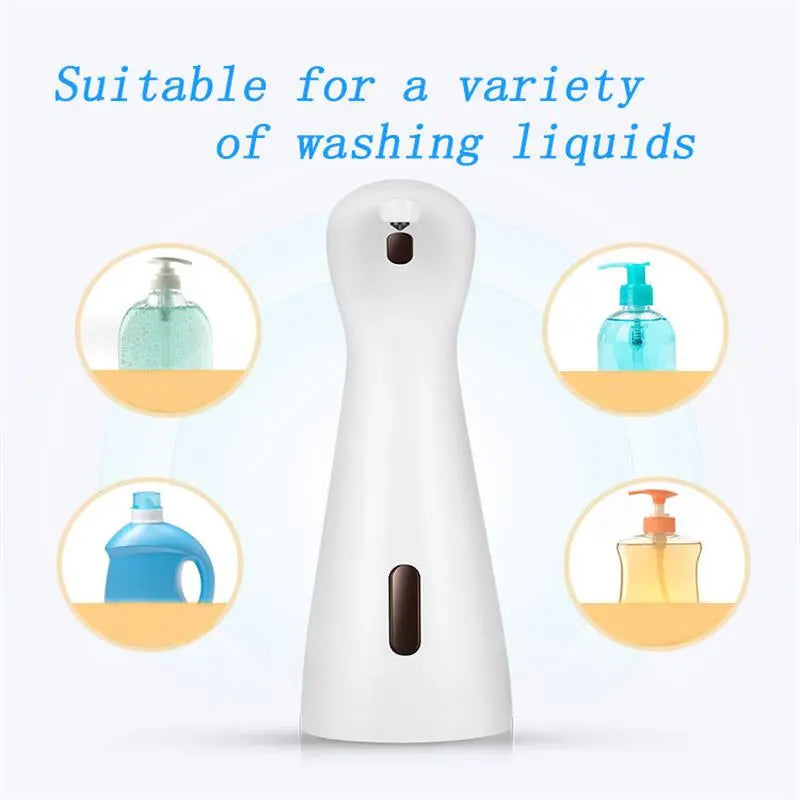 1pc Household Automatic Motion Activated Liquid Soap Dispenser Hand Sanitizer Machine Infrared Induction