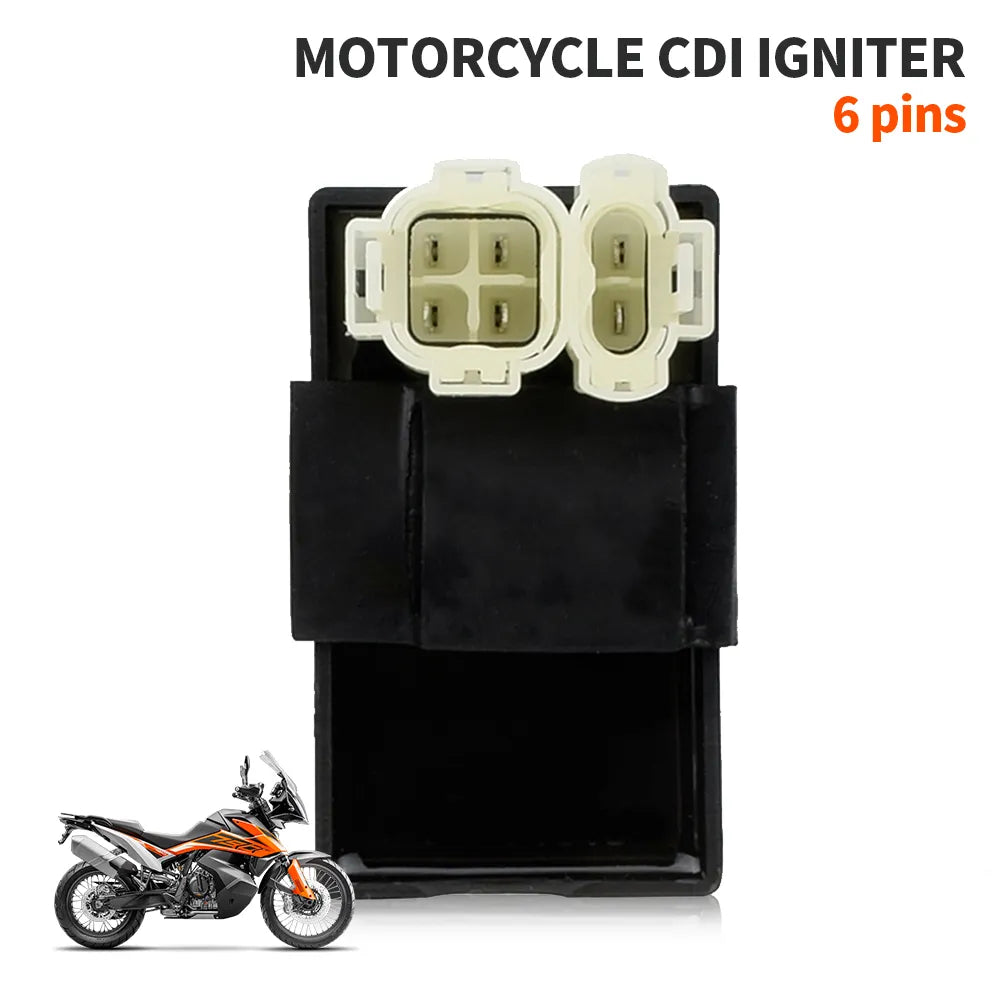 6 Pins AC Ignition CDI Box For gy6 125cc 150cc 200cc 250cc ATV Quads Moped Scooter Buggy Go Kart Motorcycle
