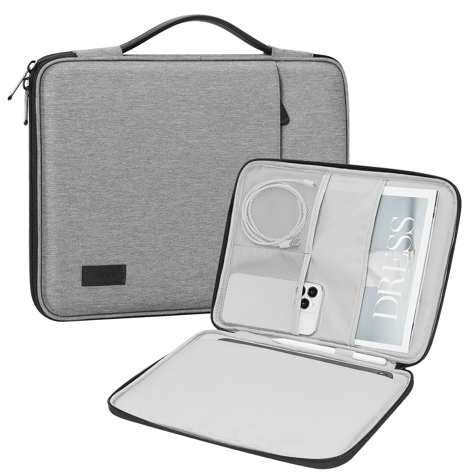 MoKo 9-11 Inch Tablet Sleeve Case,Protective Polyester Bag For Samsung Galaxy Tab A8 10.5/Samsung GalaxyTab S8 S7 11,iPad Pro 11