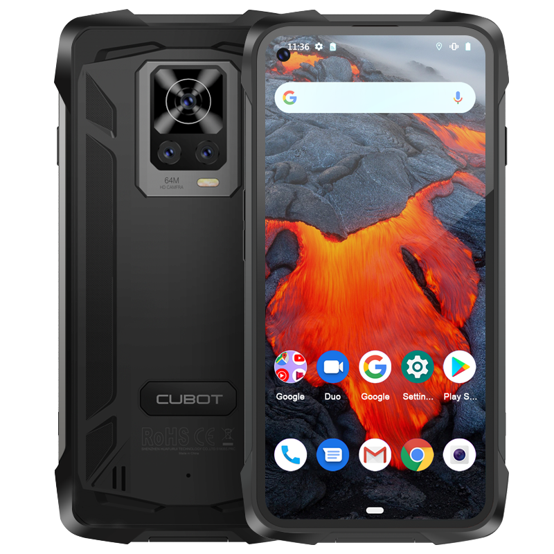 New Cubot KingKong 7 Rugged Smartphone IP68 & IP69K Waterproof 5000mAh 6.36" FHD+ 64MP AI Triple Camera 8GB+128GB NFC Android 11