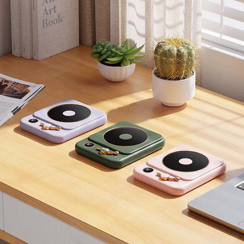 25W Cup Heater Coffee Mug Warmer Smart Electric Hot Plate for Milk Tea Heating Coaster 3 Gear Warming Pad Hot Tea Makers 220V