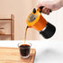 Mongdio Moka Pot Italian Coffee Maker Small Household Electric Clay Oven Espresso Extractor Coffee Pot