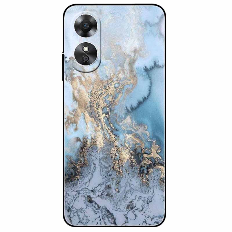 For OPPO A98 5G A 98 Case Silicone Soft Wolf Lion Cat Black Bumper Funda Coque for OPPO A98 2023 CPH2529 OPPOA98 Protective Bag