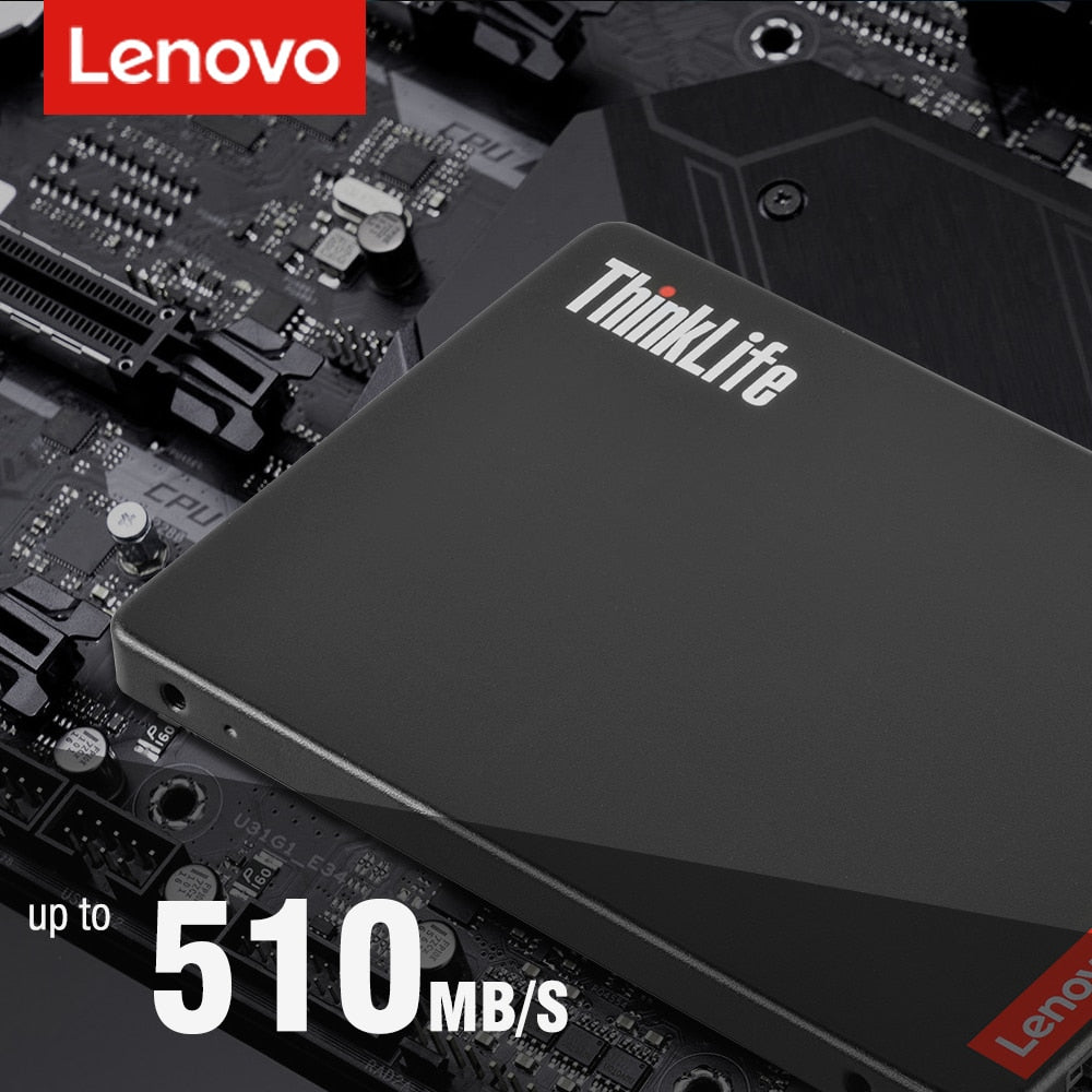 Lenovo SSD 1TB 240 GB 120 GB 128GB 256GB 480GB 500GB 512GB 1 TB 2TB HD 2.5 Inch SATA 3 Solid State Drive for Laptop Desktop