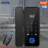 Smart Lock For Glass Door Wooden Door Or Wifi Tuya Smart Biometric Fingerprint Lock Electronic Door Lock Digital Lock Drill free