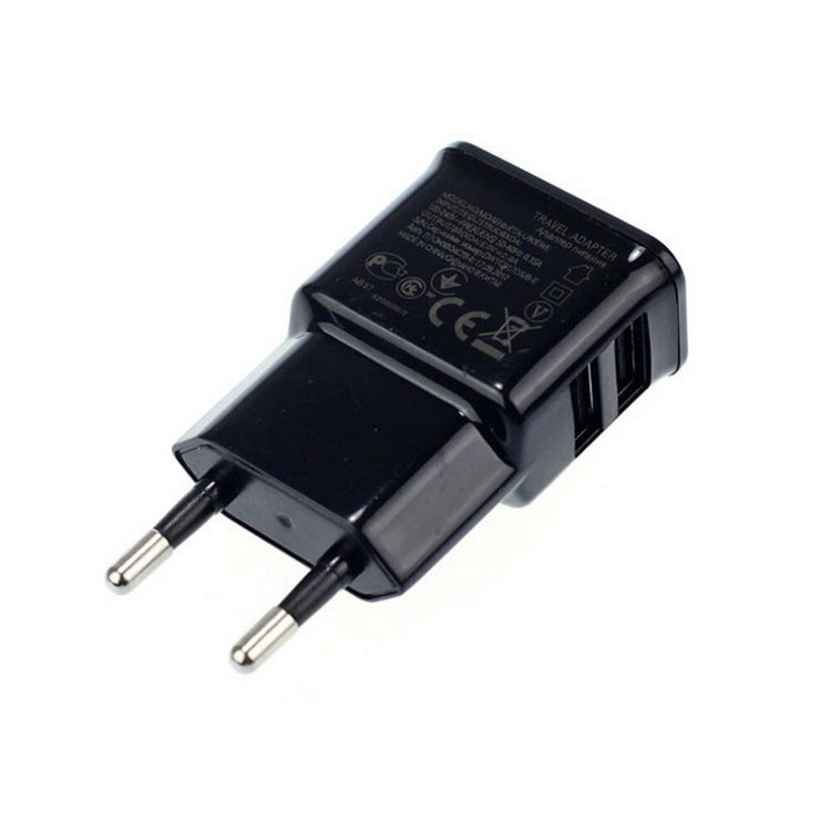 5V 2A usb charger 2 Port Charger cell phone EU plug Power adapter wall charger For iphone 8 plus redmi note 9 huawei