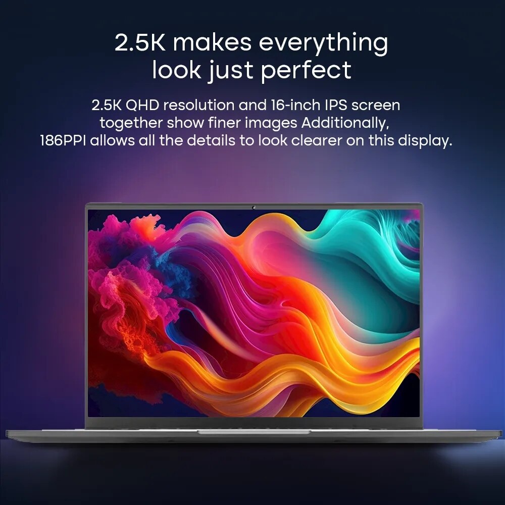 16 Inch Gaming Laptop AMD Ryzen 7 7840HS 7735HS 9 6900HX 2.5K 165Hz 2*DDR5 4800MHz PCIE4.0 Ultraslim Notebook Windows 11 WiFi6