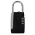 High Quality Hidden Key Safe Box 4-Digital Password Combination Lock With Hook Mini Metal Secret Box For Home Villa Caravan