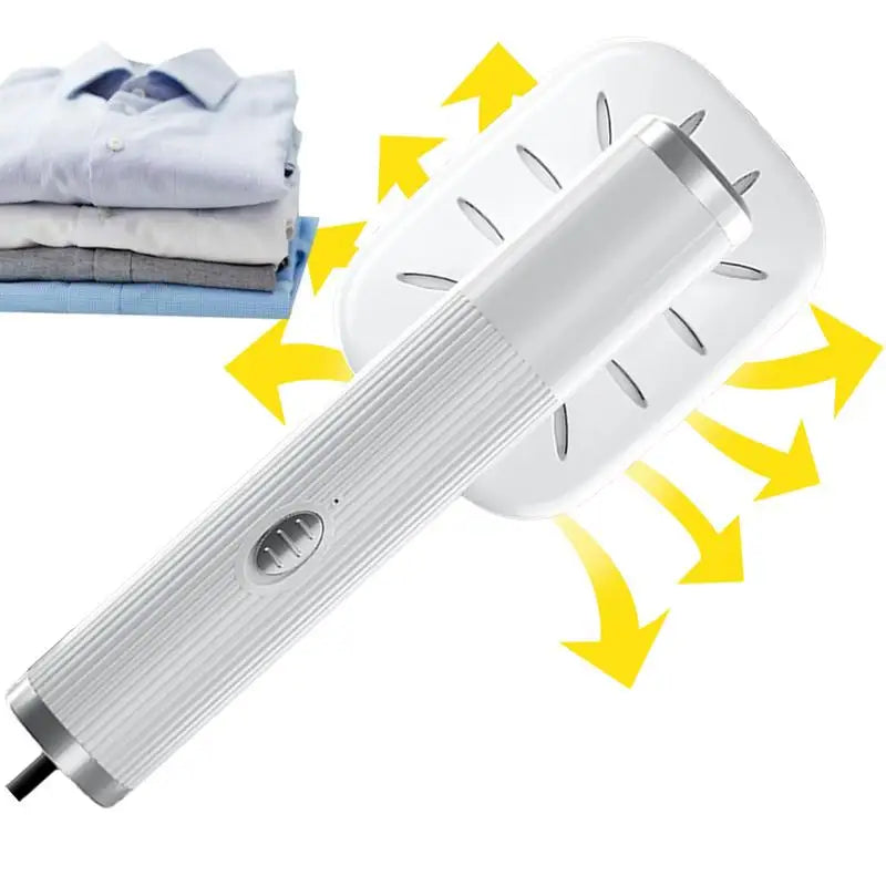 Hand Held 2-in-1 Steam Iron Adjustable Ironing Machine For Linen Silk Wool Cotton Mini Wet And Dry Clothes Steamer home tool