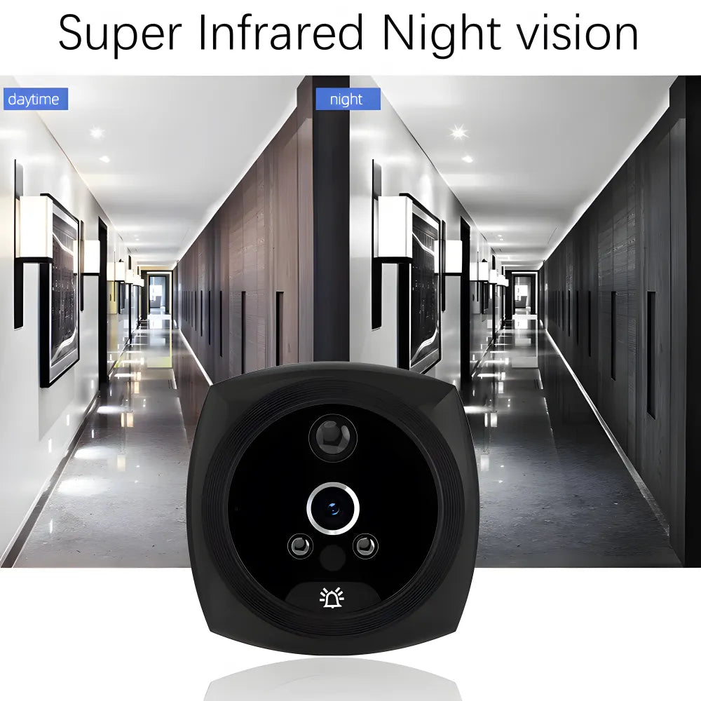 4.5" Digital Door Peephole Viewer Smart Doorbell Camera Pir Motion Detection Digital Magic Eye Door Camera Security Protection