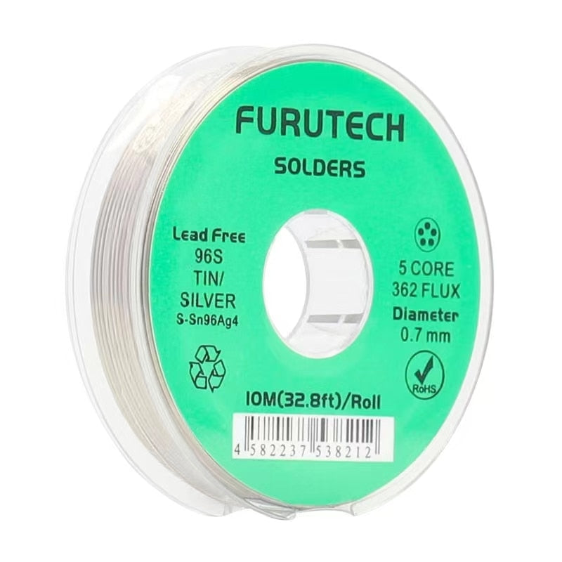 Original Furukawa furutech S-070 top silver audio solder 4% silver 0.7MM diameter made in Japan